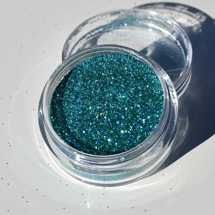 Teal Shimmer Fine Glitter