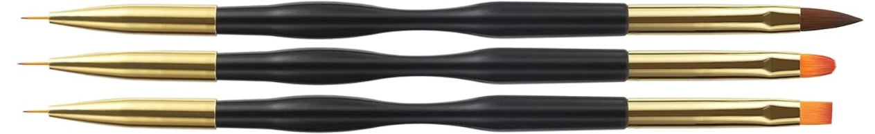 Double Sided Liner Art Brushes (3pcs)
