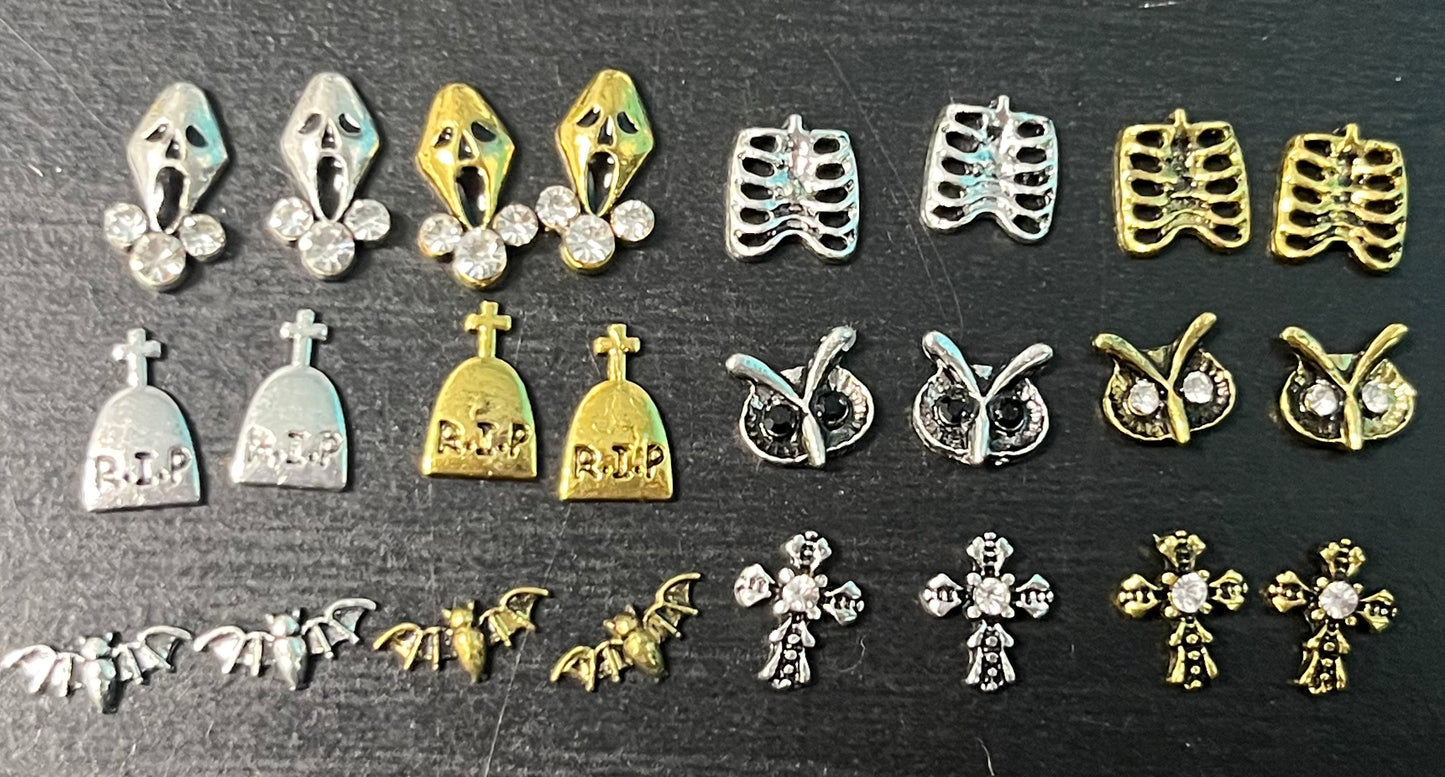 R.I.P. Charms 24pcs