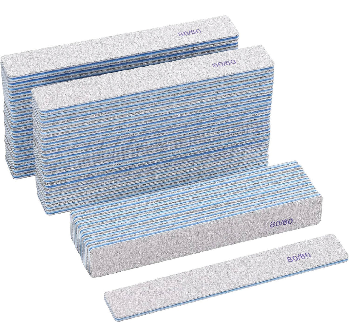 50 pc Pack of Nail Files 100/180