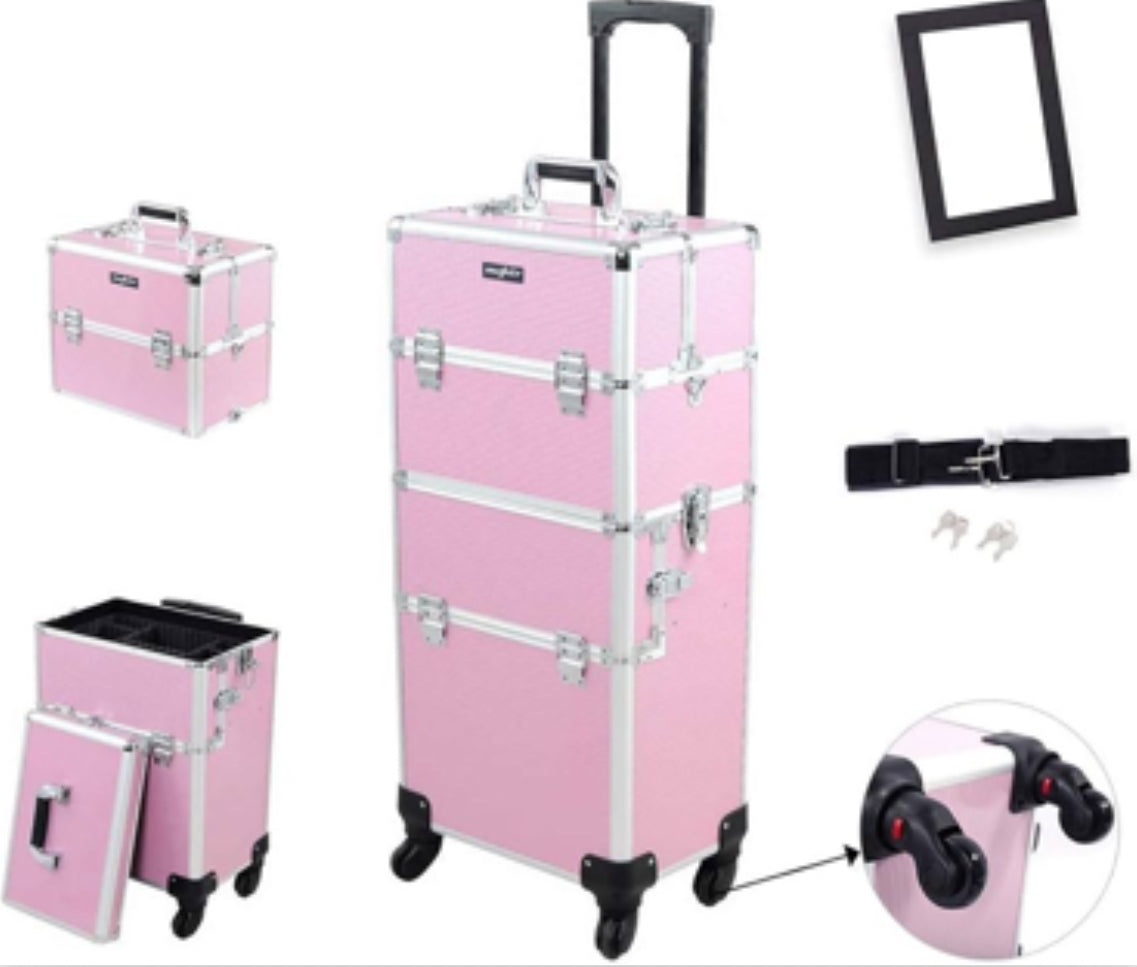 Traveling 2-in-1 Aluminum Nail Case