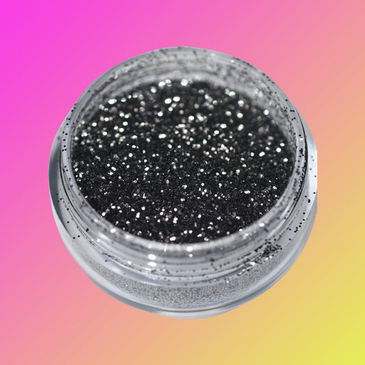 Gunmetal Fine Glitter