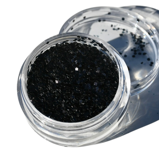 Black Rock Chunky Glitter
