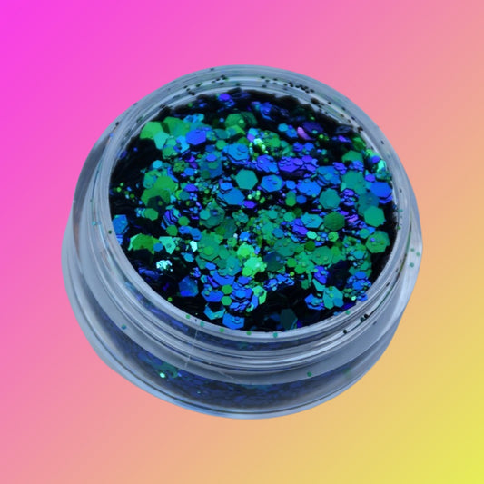 Peacock Chunky Glitter