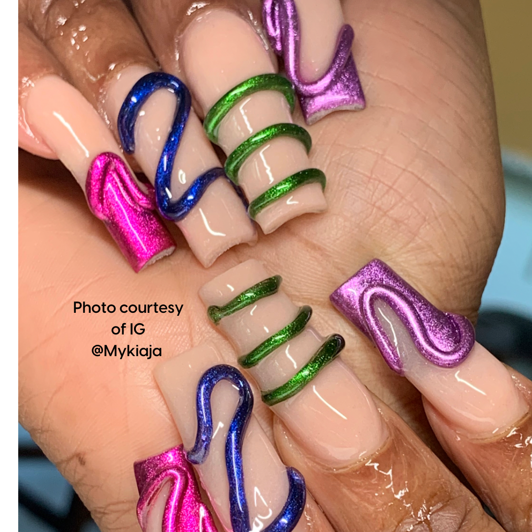 4D Non-Stick Nail Art Gel (Clear)