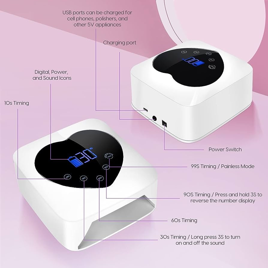 Cordless UV/LED Nail Lamp - Kreativ Nail Supply