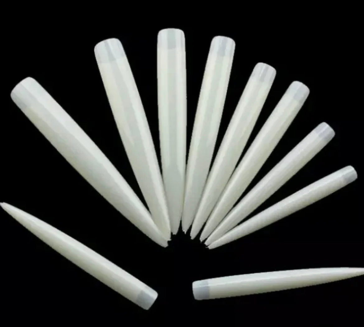 Extendo Stiletto Nail Tips BACK IN STOCK BY JUL 18 - Kreativ Nail Supply