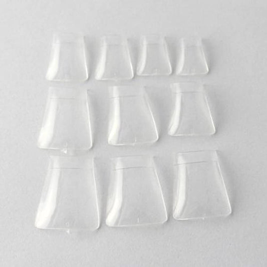 Puntas de uñas de pato (llamaradas) 500 piezas