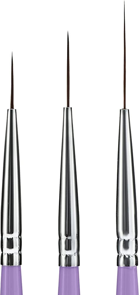 Pinceles Striper 3uds