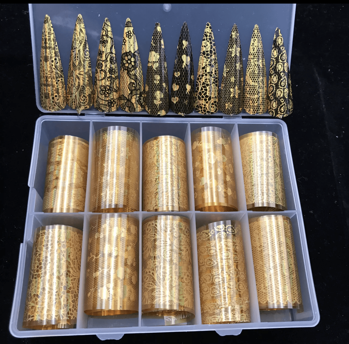 Gold Rush TF038 - Kreativ Nail Supply