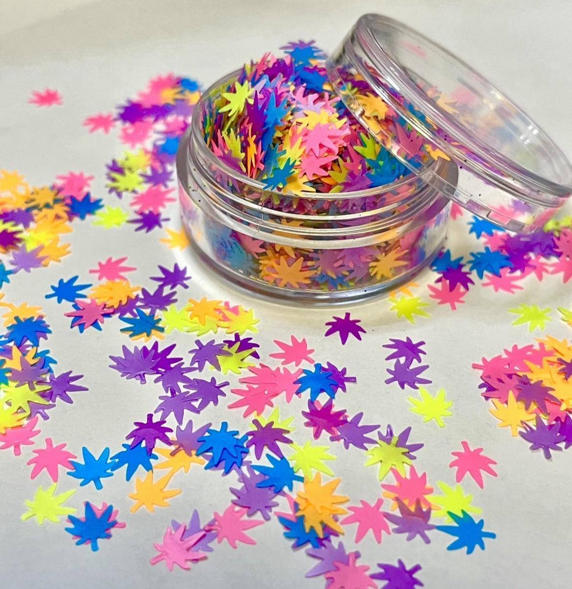 Confetti Weed G037 - Kreativ Nail Supply