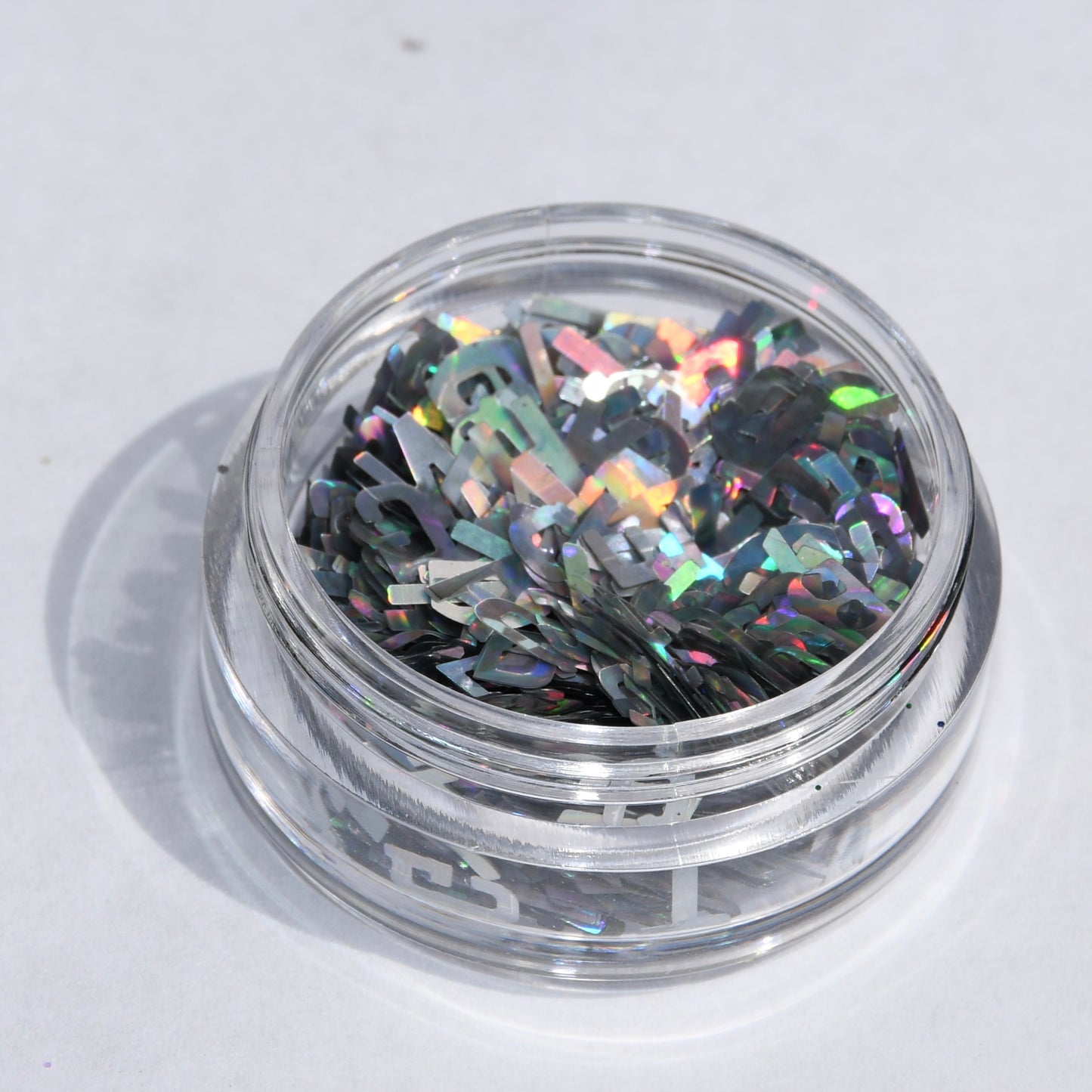 Silver Alphabet - Kreativ Nail Supply