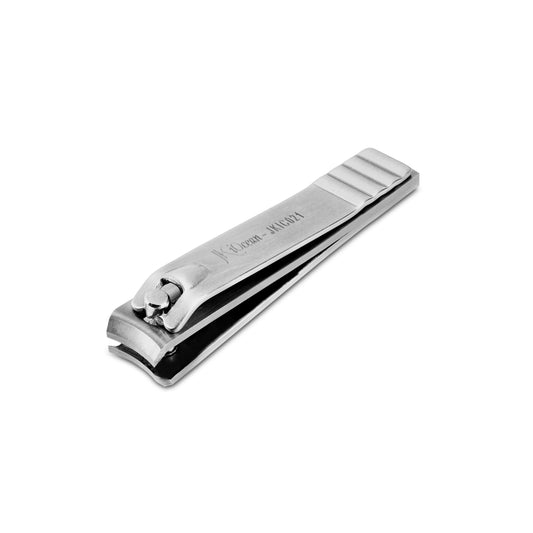 Cortaúñas de borde curvo de acero inoxidable