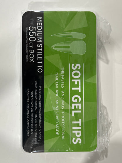 Soft Gel Tips 240pcs - Kreativ Nail Supply