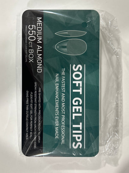 Soft Gel Tips 240pcs - Kreativ Nail Supply