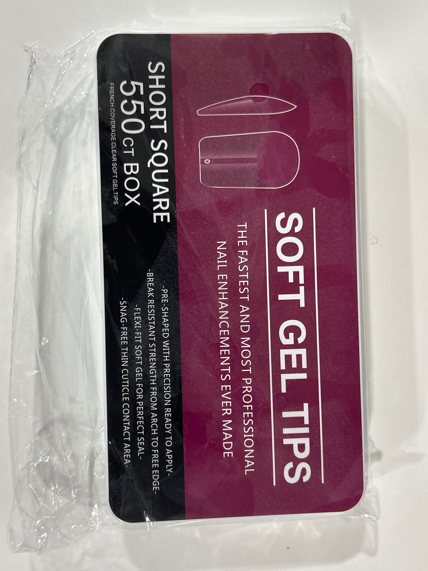 Soft Gel Tips 240pcs - Kreativ Nail Supply