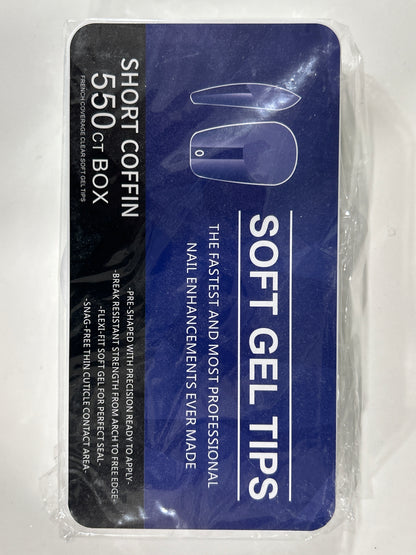 Soft Gel Tips 240pcs - Kreativ Nail Supply