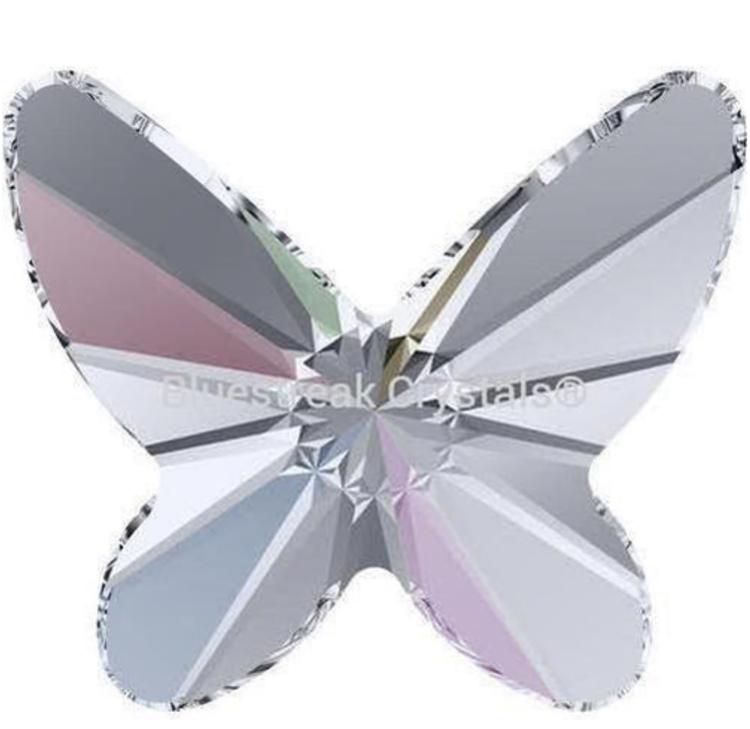 Crystal AB Butterfly 2854