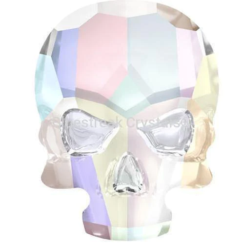 Crystal AB Skull 2856