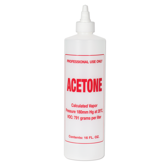 Empty 16oz Acetone Bottle - Kreativ Nail Supply