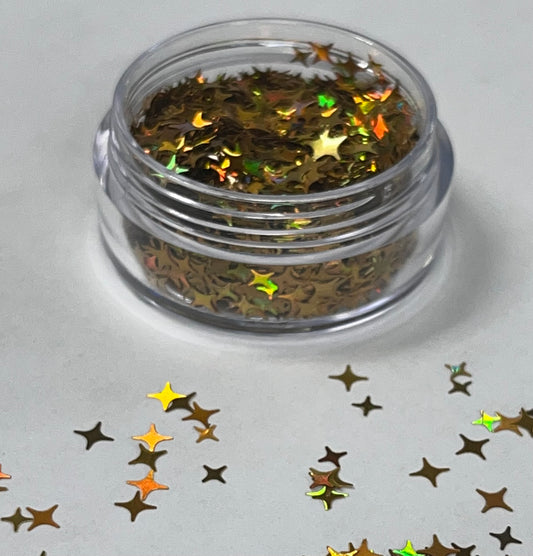 Gold Twinkle Stars